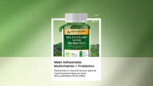 Adhyaveda organics - A health wellness, plant-based supplement for both men and women. 